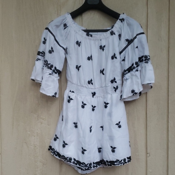 Urban Outfitters Pants - Urban Outfitters White Romper